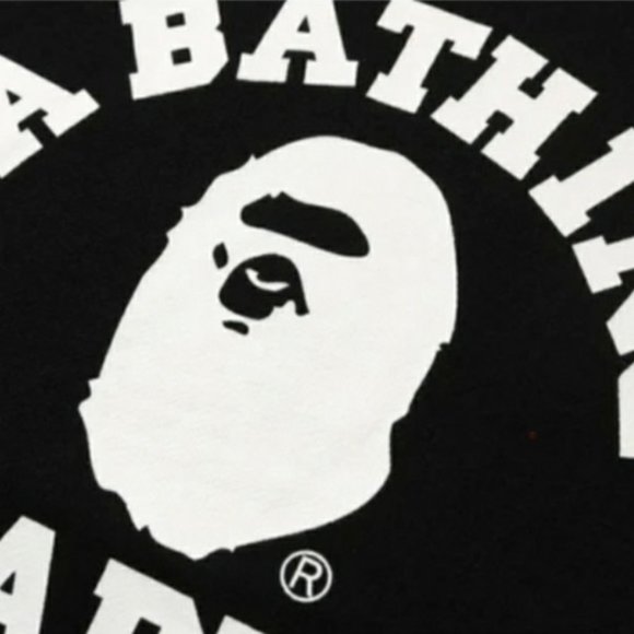 A Bathing Ape Relaxed College Crewneck (S) - Picture 2 of 2